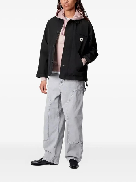 Carhartt WIP Barnett canvas jacket - Black - zdjęcie produktu nr 2
