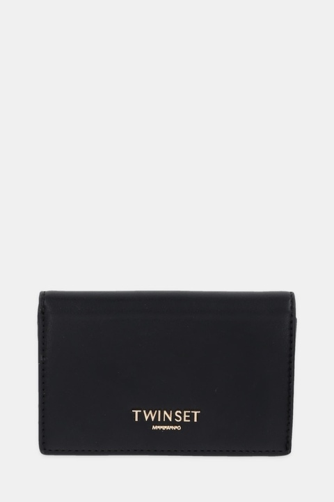 Twinset portfel damski kolor czarny 252TL8013 - zdjęcie produktu nr 1