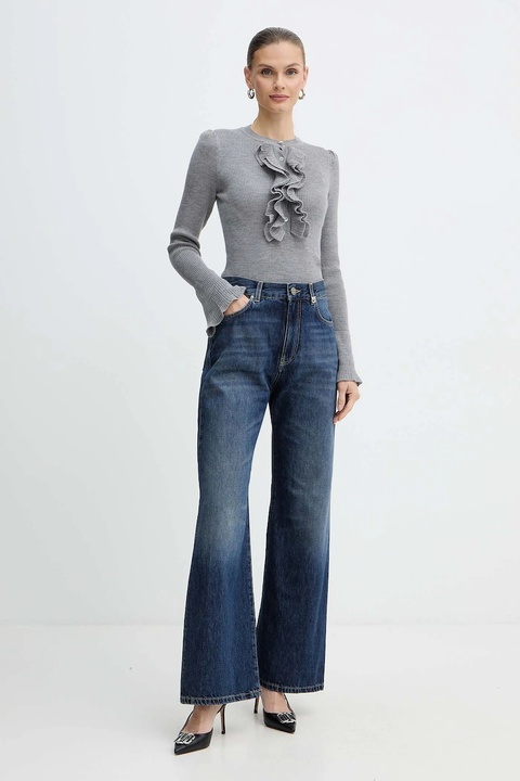 Pinko jeansy damskie kolor niebieski 101733 A2RQ - zdjęcie produktu nr 2