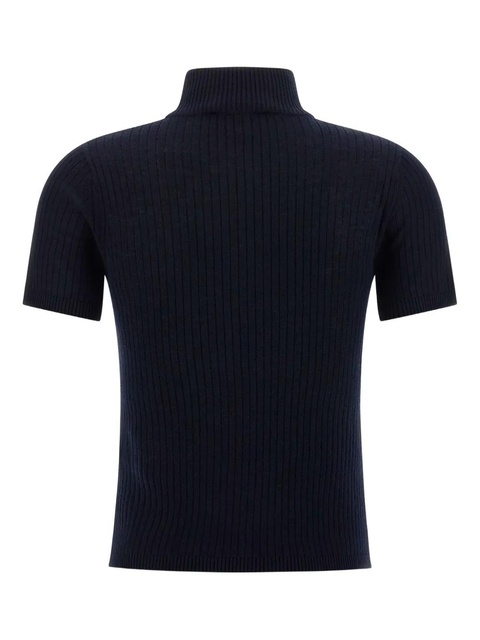 Max Mara Janagy ribbed high-neck sweater - Blue - zdjęcie produktu nr 2
