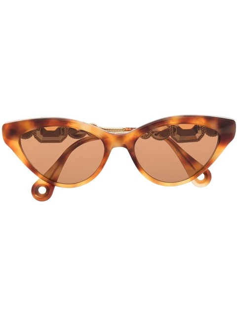 Lanvin cat-eye sunglasses - Brown - zdjęcie produktu nr 1