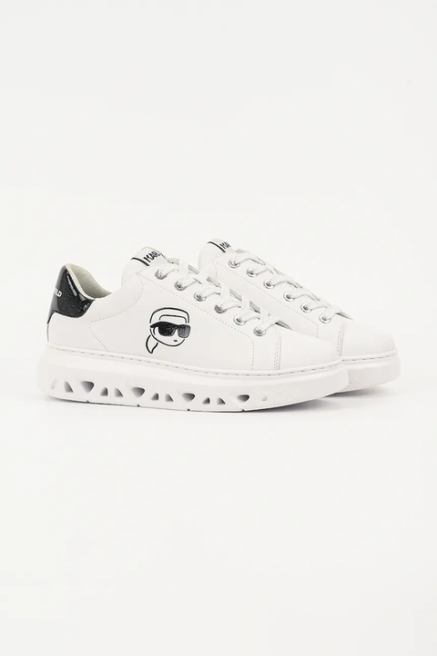 Karl Lagerfeld sneakersy skórzane KAPRI KITE damskie kolor biały KL64525 - zdjęcie produktu nr 2
