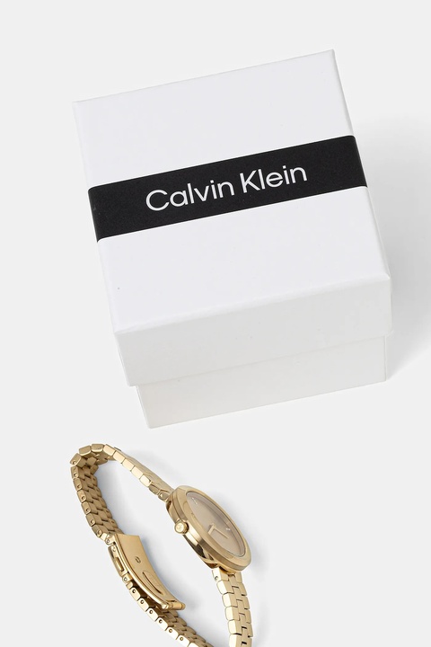 Calvin Klein zegarek damski kolor złoty 25100094 - zdjęcie produktu nr 2