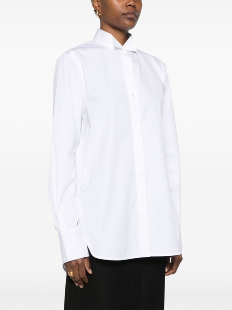 TOTEME wingtip-collar shirt - White - zdjęcie produktu nr 2