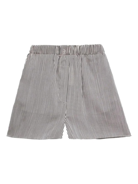 The Frankie Shop Lui striped boxer shorts - White - zdjęcie produktu nr 1