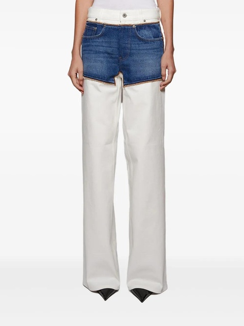 Jean Paul Gaultier Petit Grand panelled jeans - Neutrals - zdjęcie produktu nr 2