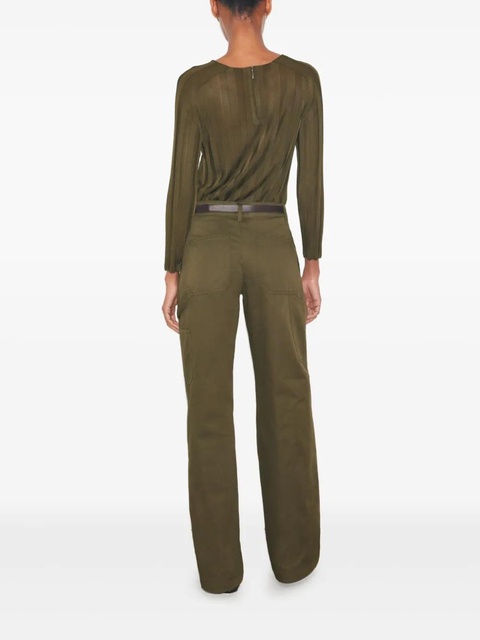 Tory Burch pocket trousers - Green - zdjęcie produktu nr 2