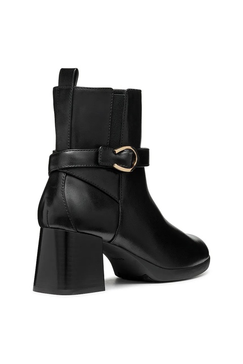 Geox botki skórzane D WALK PLEASURE 55 kolor czarny na słupku D46XBA 00043 C9999 - zdjęcie produktu nr 2