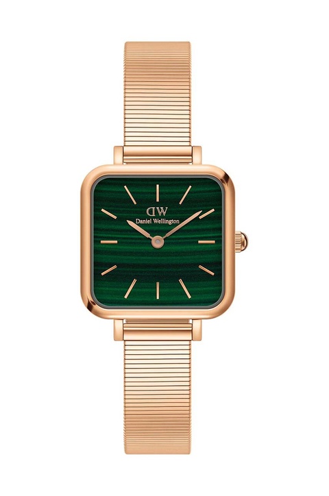 Daniel Wellington zegarek Quadro Studio damski kolor różowy - zdjęcie produktu nr 1