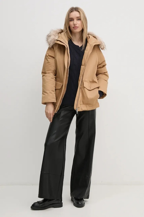 Tommy Hilfiger sweter damski kolor granatowy lekki WW0WW43586 - zdjęcie produktu nr 2