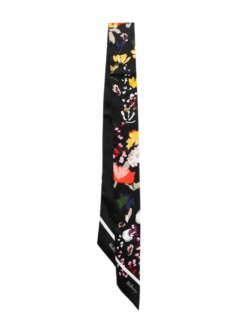 Mulberry Skinny scarf - Black - zdjęcie produktu nr 1