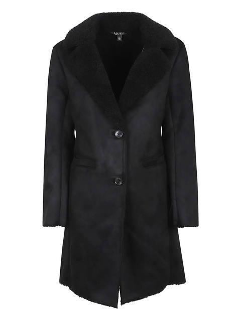 Lauren Ralph Lauren button-fastening coat - Black - zdjęcie produktu nr 1