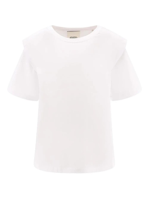 MARANT ÉTOILE Zelitos T-shirt - White - zdjęcie produktu nr 1