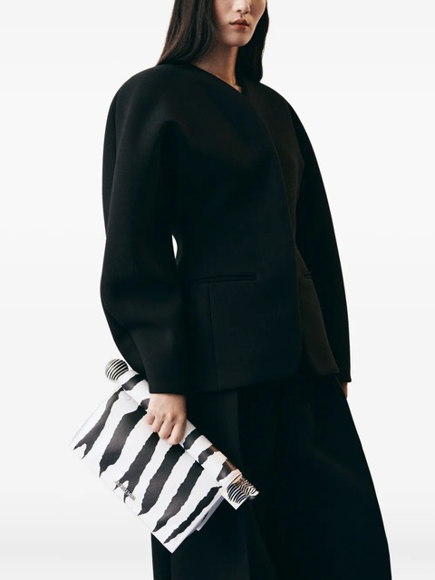Jacquemus The Rond Carré clutch bag - White - zdjęcie produktu nr 1