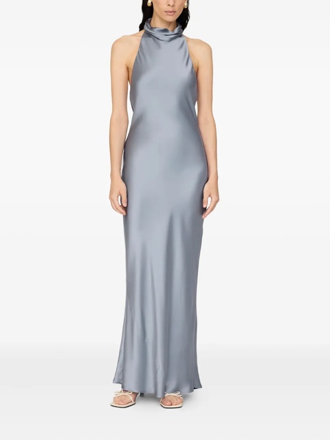 ANINE BING Eliana halterneck dress - Grey - zdjęcie produktu nr 2