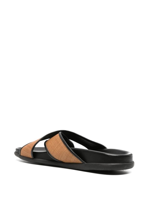 Ancient Greek Sandals Thais flat leather sandals - Black - zdjęcie produktu nr 2