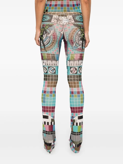 Jean Paul Gaultier Mire palazzo trousers - Blue - zdjęcie produktu nr 2
