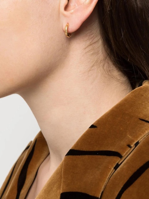 Missoma Tunnel mini hoop earrings - Gold - zdjęcie produktu nr 2