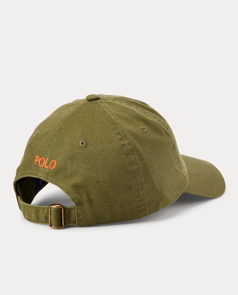 RALPH LAUREN - Zielona czapka z daszkiem Chino - zdjęcie produktu nr 1