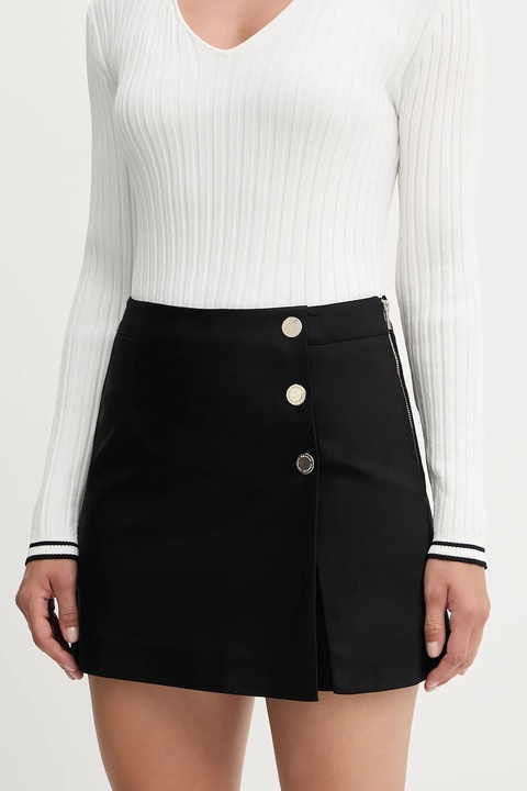 Morgan szorty SHICK damskie kolor czarny wzorzyste high waist SHICK - zdjęcie produktu nr 2