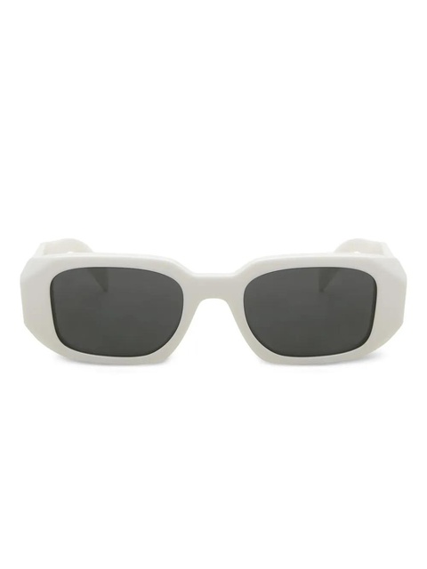 Prada Eyewear logo-detail sunglasses - White - zdjęcie produktu nr 1