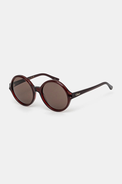Chloé okulary przeciwsłoneczne damskie kolor brązowy CH0290S - zdjęcie produktu nr 1