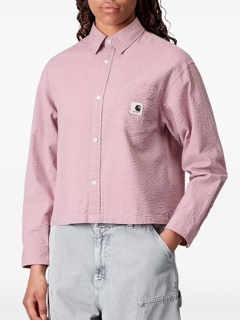 Carhartt WIP Toland patch-pocket shirt - Pink - zdjęcie produktu nr 2