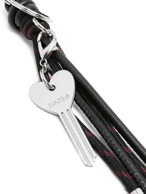 Maje leather keyring - Black - zdjęcie produktu nr 1