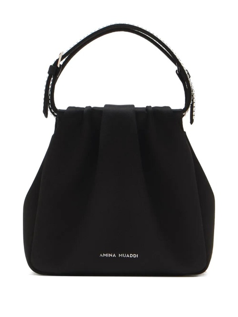 Amina Muaddi Vittoria tote bag - Black - zdjęcie produktu nr 1