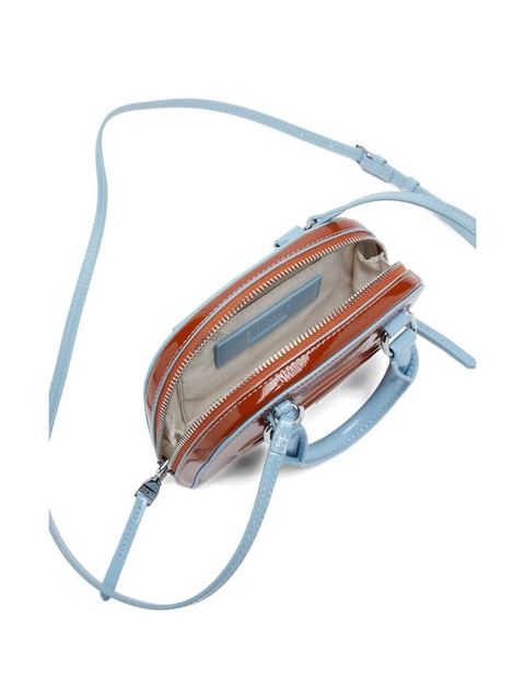 Diesel 1 Dr Dome embossed crossbody bag - Brown - zdjęcie produktu nr 2