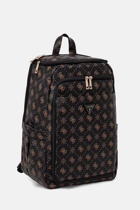 Guess plecak SILIA damski kolor brązowy duży wzorzysty TWGP98 90033 - zdjęcie produktu nr 2