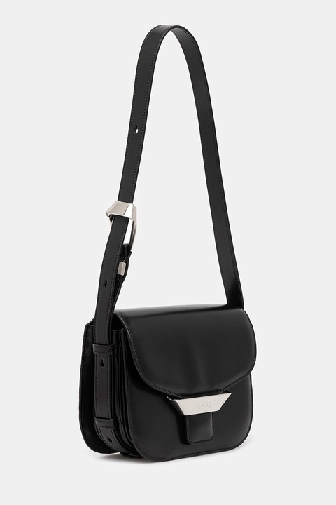 Kenzo torebka skórzana kolor czarny FE62SA318L03.99 - zdjęcie produktu nr 1