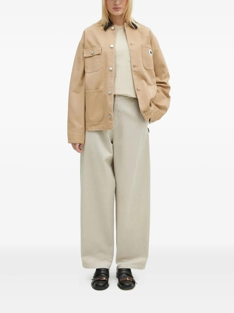 Carhartt WIP back-pockets straight trousers - Neutrals - zdjęcie produktu nr 1