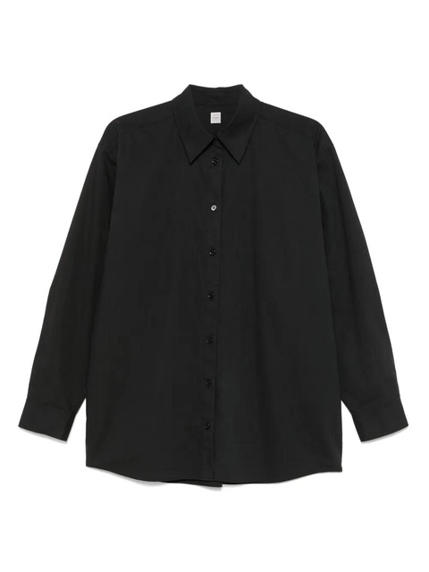 TOTEME tumbled shirt - Black - zdjęcie produktu nr 1