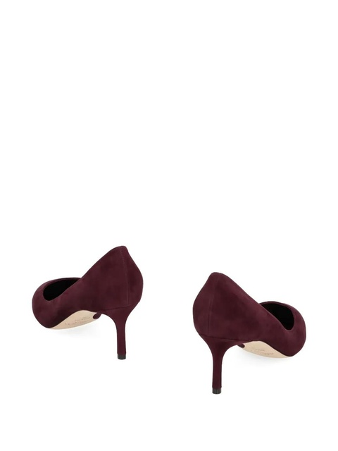 Jimmy Choo 60mm Romy suede pointed-toe pumps - Red - zdjęcie produktu nr 2