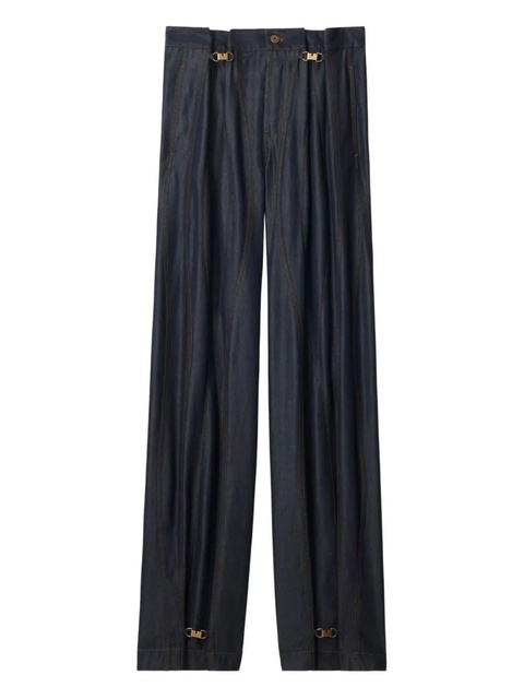 Burberry panelled jeans - Blue - zdjęcie produktu nr 1