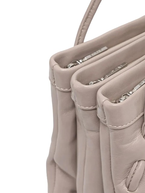 BY FAR 31165967 leather shoulder bag - Neutrals - zdjęcie produktu nr 2