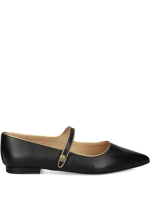 Lauren Ralph Lauren pointed-toe Mary Jane flats - Black - zdjęcie produktu nr 1