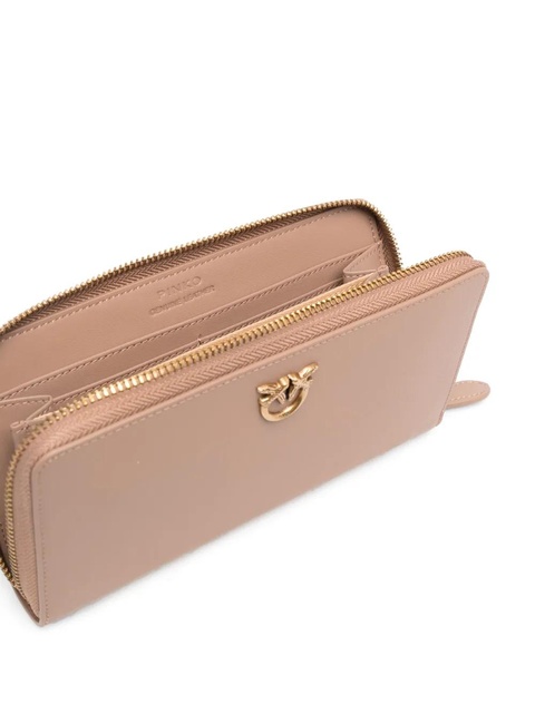 PINKO logo-plaque leather wallet - Neutrals - zdjęcie produktu nr 2