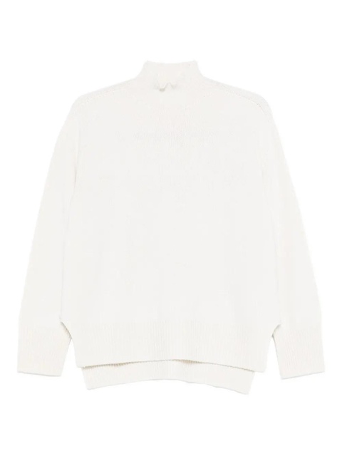 SOLOTRE high-neck sweater - White - zdjęcie produktu nr 1