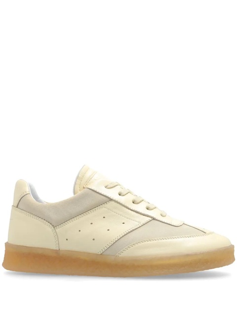MM6 Maison Margiela panelled low-top trainers - Neutrals - zdjęcie produktu nr 1