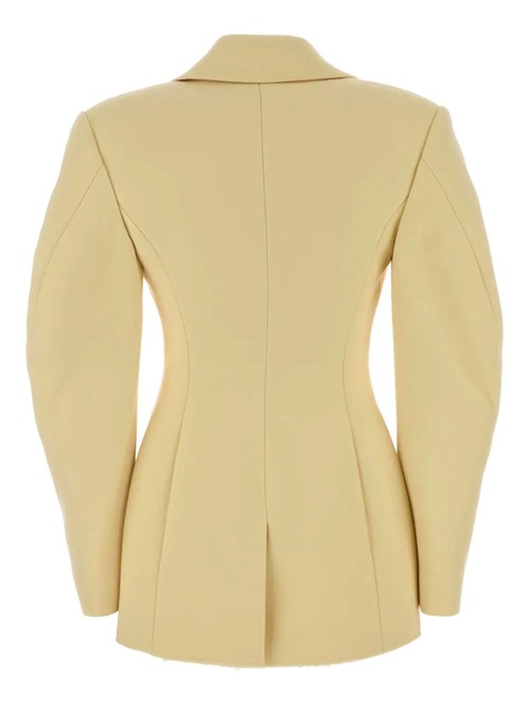 Givenchy balloon-sleeve notched blazer - Yellow - zdjęcie produktu nr 2