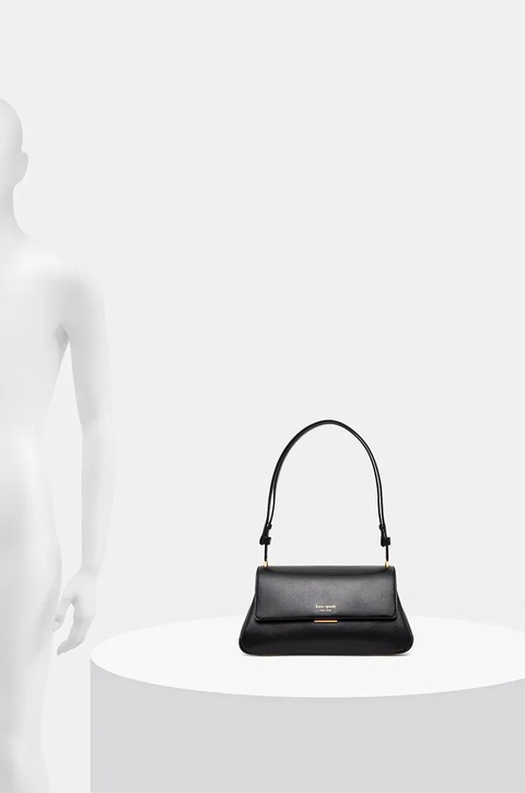 Kate Spade torebka skórzana kolor czarny KF844 - zdjęcie produktu nr 2