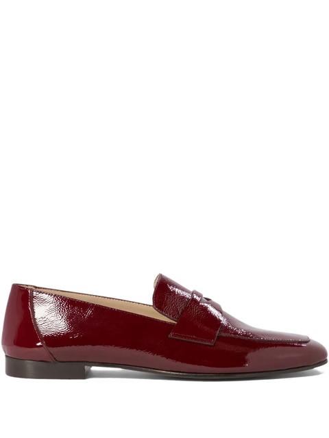 Le Monde Beryl patent-leather loafers - Red - zdjęcie produktu nr 1