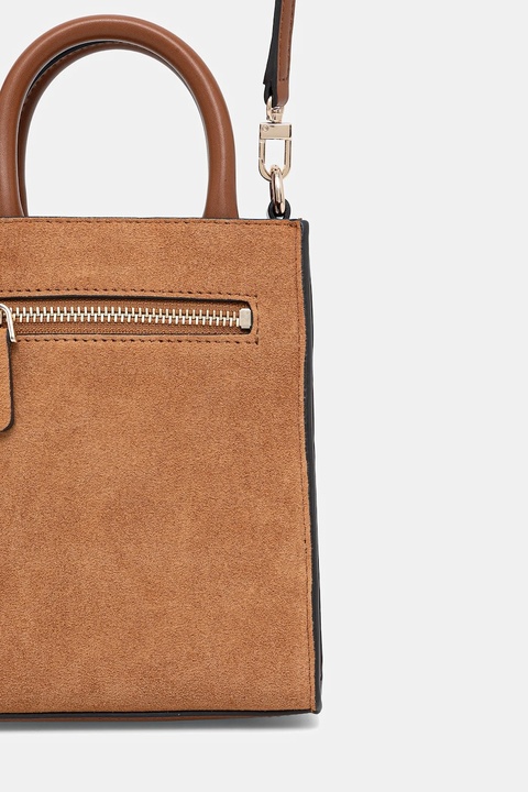 Guess torebka skórzana ERENIA kolor brązowy HWSB78 38750 - zdjęcie produktu nr 2