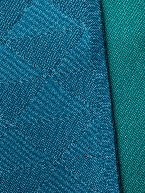 Prada printed silk scarf - Blue - zdjęcie produktu nr 2