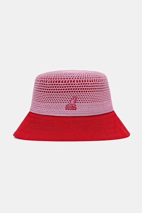 Kangol kapelusz DOUBLE MESH LAHINCH kolor różowy K3745.PS664 - zdjęcie produktu nr 1