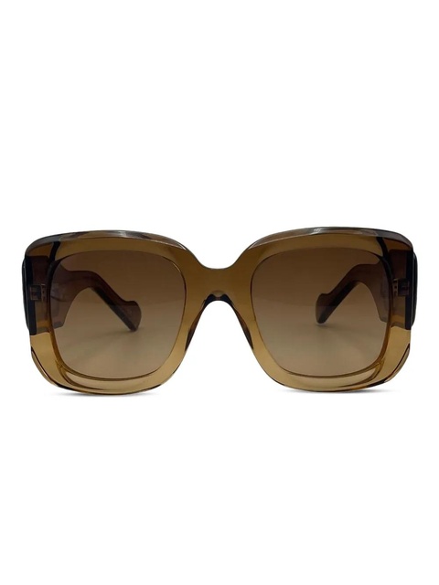 Balenciaga square logo sunglasses - Brown - zdjęcie produktu nr 1