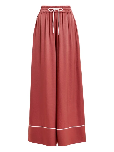 Essentiel Antwerp Hontgomery wide-leg pants - Red - zdjęcie produktu nr 1