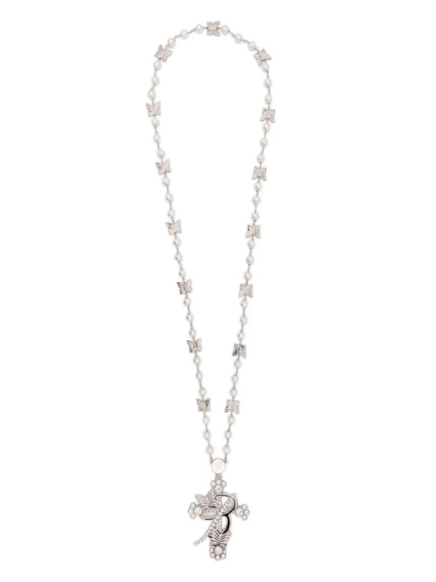 Blumarine butterfly embellishment necklaces - Silver - zdjęcie produktu nr 1